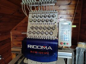 Průmyslový vyšívací stroj RICOMA RCM-1201PT - 2