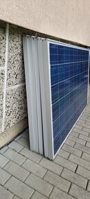 Fotovoltaické solární panely 9ks + profily + držáky panelů - 2