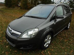 Opel Zafira B 1.8 103kw,rok 2009,152165 km,7míst, NOVÁ STK - 2