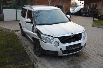 Škoda Yeti 2.0TDI 81kW výhřev rezerva klima - 2