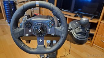 Logitech G920 + riadiaca paka + stojan wheel stand pro - 2