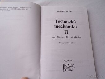 Technická mechanika  II - 2