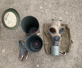 Vojenská plynová maska - 2