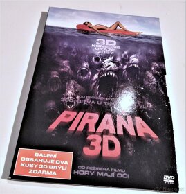 ORIGINAL DVD PIRANHA 3D (+2x 3D BRÝLE) - 2