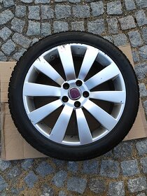 Fiat Alu kola 18" + pneu(celoroční 7mm) - 2