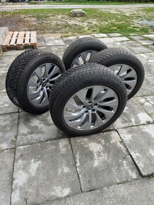 4x alu kola 5x112 18 a zimni pneu Bridgestone 225/55 R18 - 2