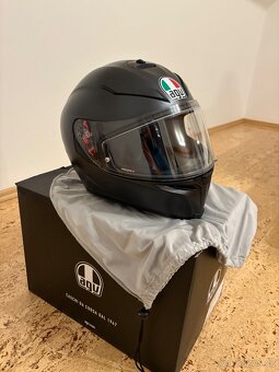 Integrální helma na moto zn. AGV K5 SOLID MPLK Matt Black - 2