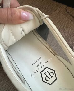 Philipp Plein Runner Crystal bílé dámské sneakers boty - 2