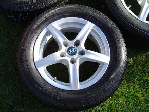 4XZIMNÍ HLINÍKOVÁ KOLA HYUNDAI I20, I30 195/65 R15 TOP - 2