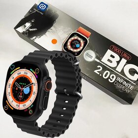 Chytré hodinky T900 Ultra - černé (Nerozbalené) - 2