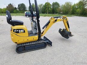 Minibagr Caterpillar 300.9, rozsirovaci podvozok. - 2