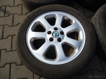 ALU KOLA 16 ŠKODA OCTÁVIA I L&K 5x100 ET 42 - 205/55R16 - 2