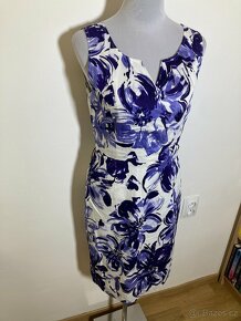 Fialové letní šaty M Precis - 2