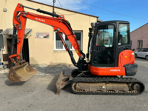 Pásový bagr KUBOTA KX057-4,prodloužené rameno,KLIMA - 2