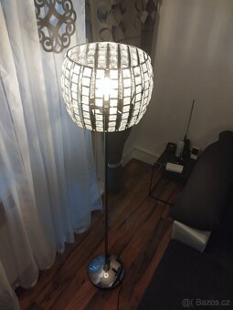 Lampa stojící křišťálová - 2