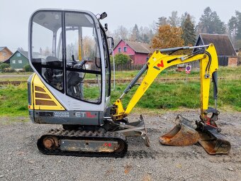 BAGR Wacker-Neuson r2017 ET16 roztah. podv. + 2 lžíce - 2