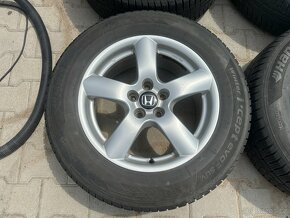 4x al kola 5x114.3 17 + pneu zimní 225/65 R17 - 2