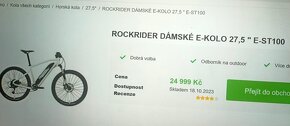 horské elektrokolo  Rockrider 27,5” - 2