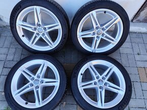 ALU 5x112 r18 AUDI + PNEU - ZÁNOVNÍ DISKY - 2