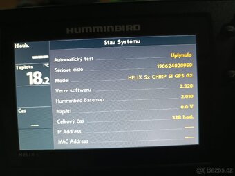 Humminbird helix 5x chrip SI GPS g2 - 2