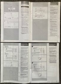 SONY manuály tuner, gramofon, zesilovač - 2