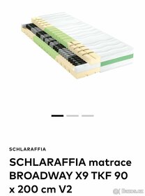 Matrace SCHLARAFFIA BROADWAY X9-Nová 200x100-190x90 - 2