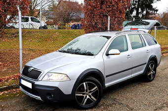 Š.Octavia II SCOUT 4x4 2.0 TDI 103 kW,Dig.klim,2008,S.kn.,ČR - 2