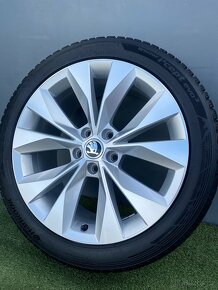 Originální Alu kola 5x112 Škoda Superb 3, III 235/45/18 - 2