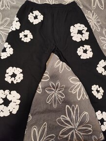 Denim tears cotton wreath black sweatpants - 2