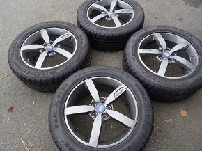 Alu disky  Borbet na Ford Kuga 17", 5x108,ET 45, zimní sada - 2