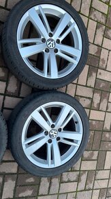 ALU KOLA R17, 5X112,ORIGINÁL VOLKSWAGEN. - 2