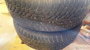 Subaru hliník s gumami Nokian Tyres 215/60 R16 4ks - 2