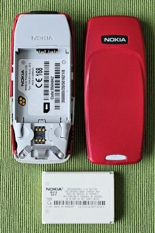 Prodám mobilní telefon NOKIA 3310 red - 2