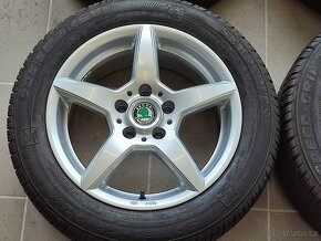 Zimní ALU komplet 16" 5x112 ET38 pneu 205/55/16 - 2