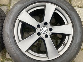 Alu kola KODIAQ + TIGUAN 18" 5x112 zimní PIRELLI 235/55R18 - 2