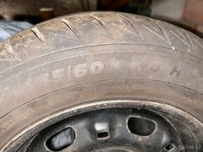 Sada letních pneu i s disky 185/60 r14 na Fiat Panda - 2