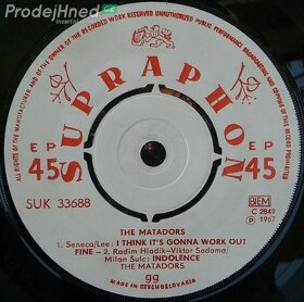 The Matadors ‎– The Matadors  ( EP ) - 2