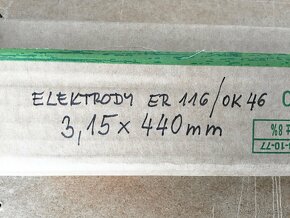 Elektroda ER116 / OK46 3,15x440mm na sváření - 2