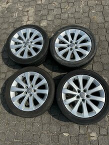 ORIGINÁL Alu Opel Astra, Zafira, Meriva R17, 5x110 - 2