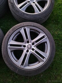 Alu kola škoda 5x112 R17 225/45 - 2