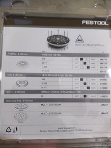 Festool Brusný talíř D150/17FT-M8-W-HT, střední - 2