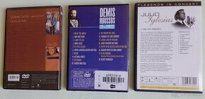 Prodám hudební DVD  Julio Iglesias, Demis Roussos, Albano Ca - 2