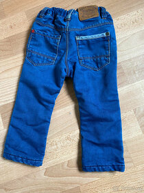 Zateplené jeans NEXT vel. 86 - 2