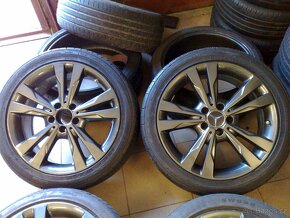 alu kola 5x112 r18 original mercedes c třida - 2