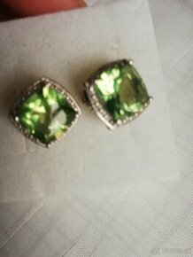 Náušnice s peridoty - 2