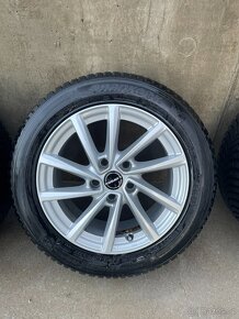 ALU kola BORBET (5x112) 16" + Zimní pneu HANKOOK - 2