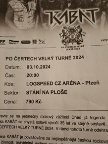 Kabát Plzeň 3.10.2024 - 2