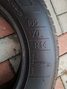 Letní pneumatiky 165/70 R14 - 2