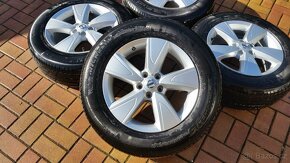 ALU kola VOLVO 5x108 R17 letní Michelin 235/60/17 zánovní - 2