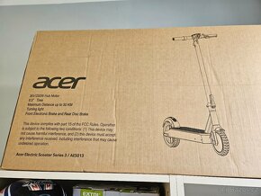 Acer escooter series 3 - Nová - Platí do smazání - 2